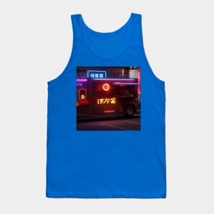 Cyberpunk Tokyo Ramen Food Truck Tank Top